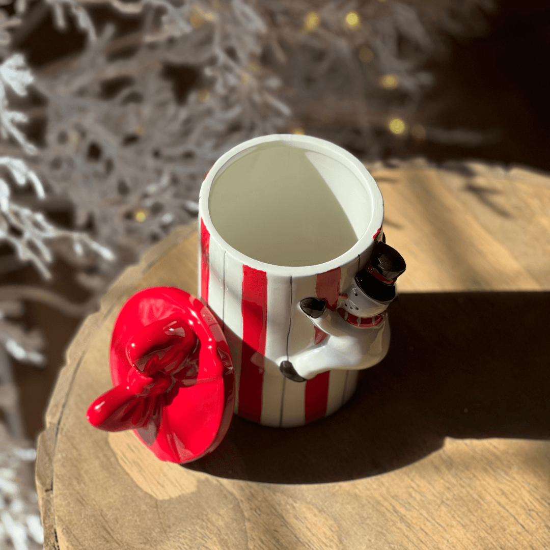 POTE NATALINO BONECO DE NEVE – 20,2cm