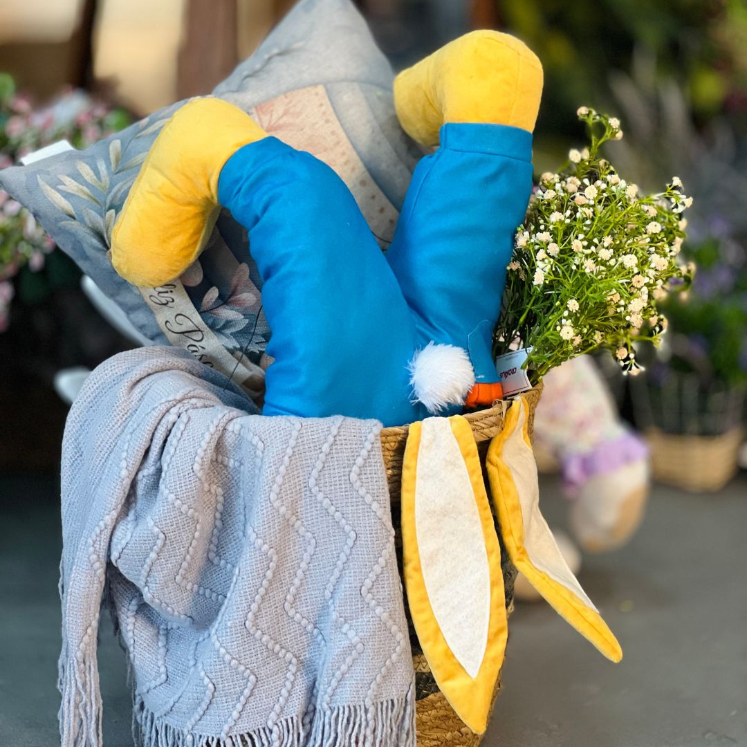 Kit Coelho Patas e Orelhas - Azul