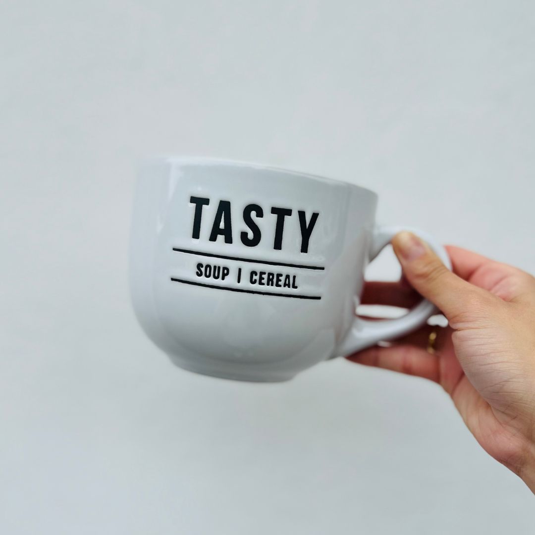 Caneca Tasty Soup e Cereal Branca Manhattan - 750ml