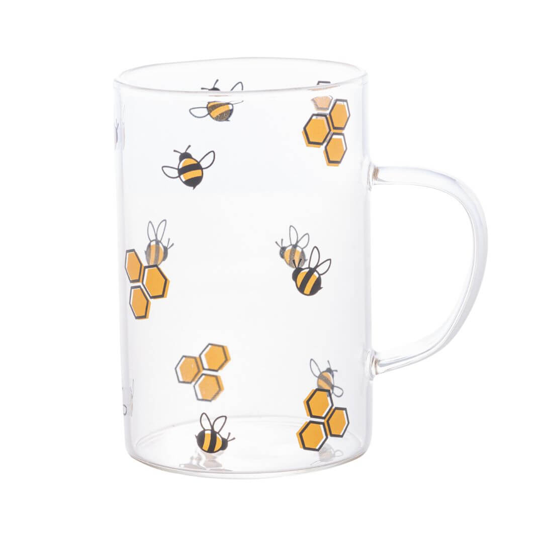 Caneca de Vidro Bee - 280ml