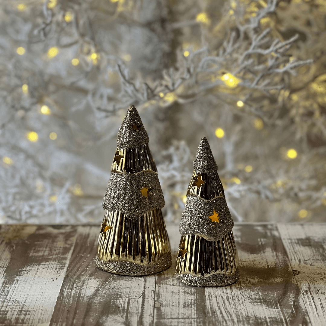 Natal Árvore Decorativa com LED 15,2cm