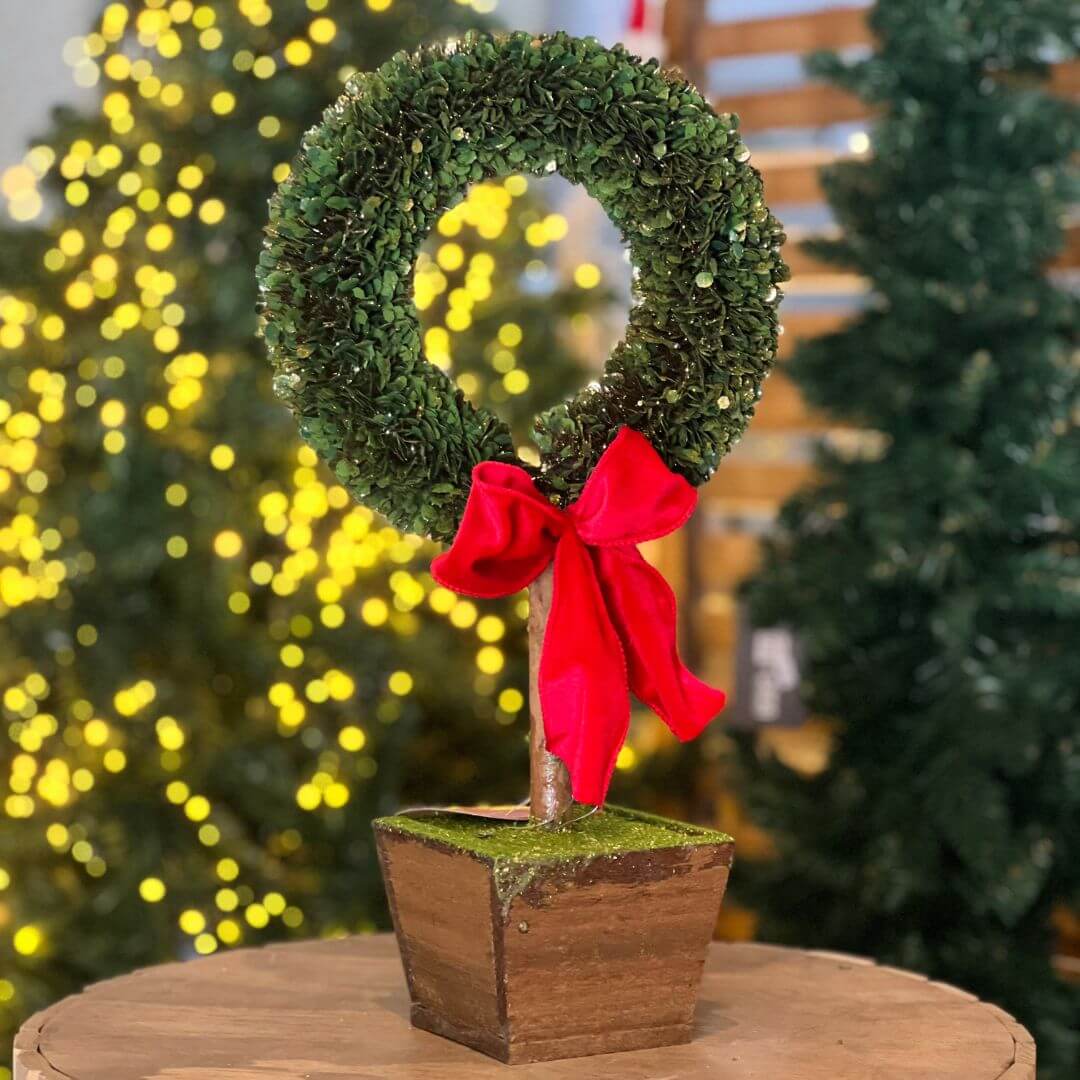 Mini Árvore de Natal com Laço – 43cm