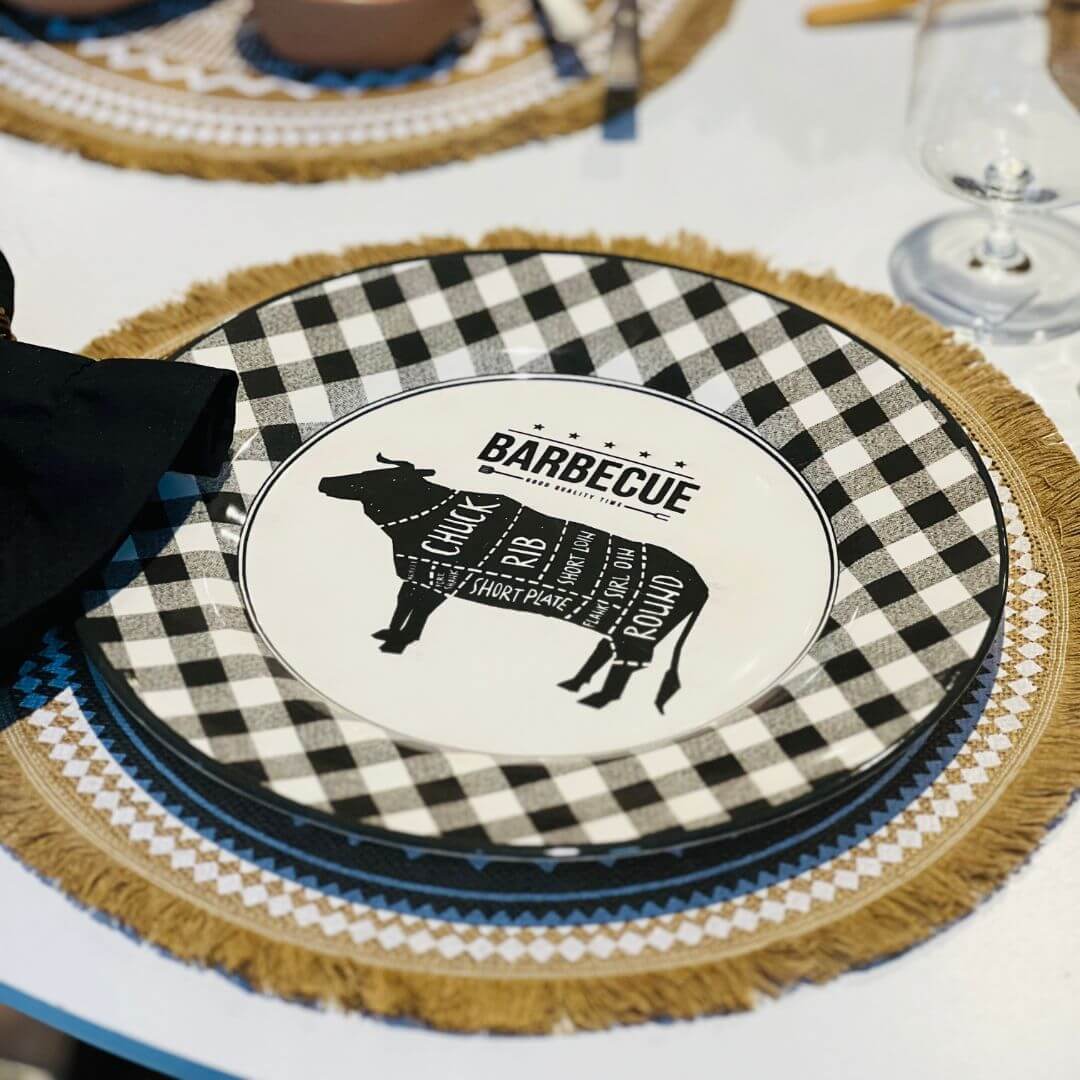 Prato Raso Barbecue - 30cm