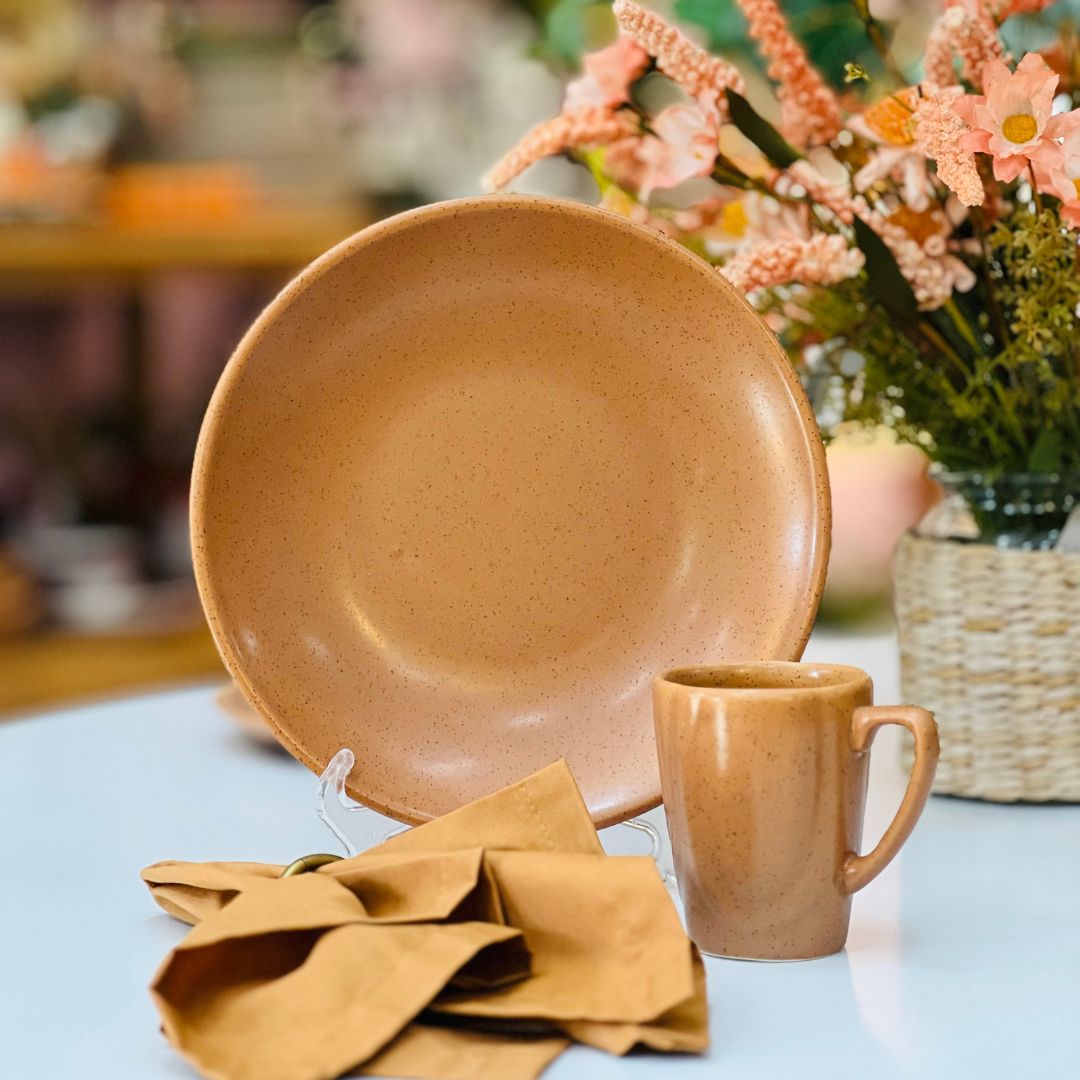 Prato Fundo Organic Terracota - 25cm