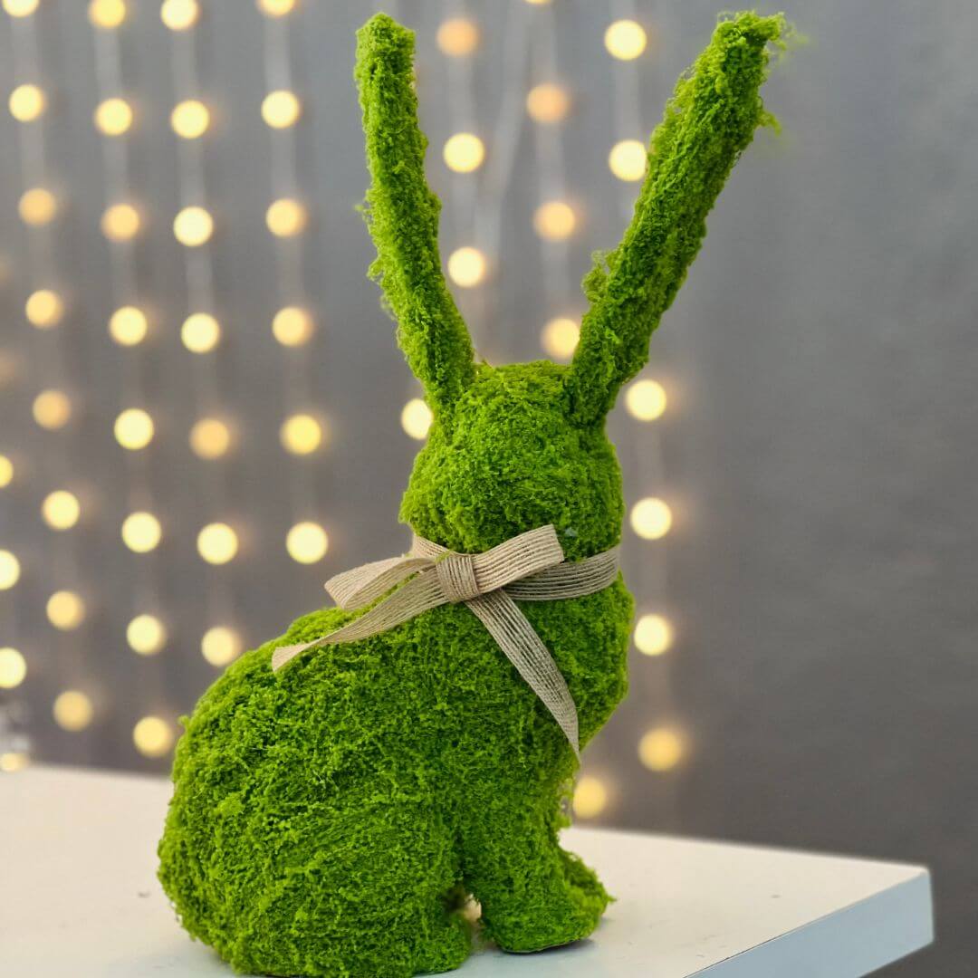 Coelho Decorativo Sentado – 35cm