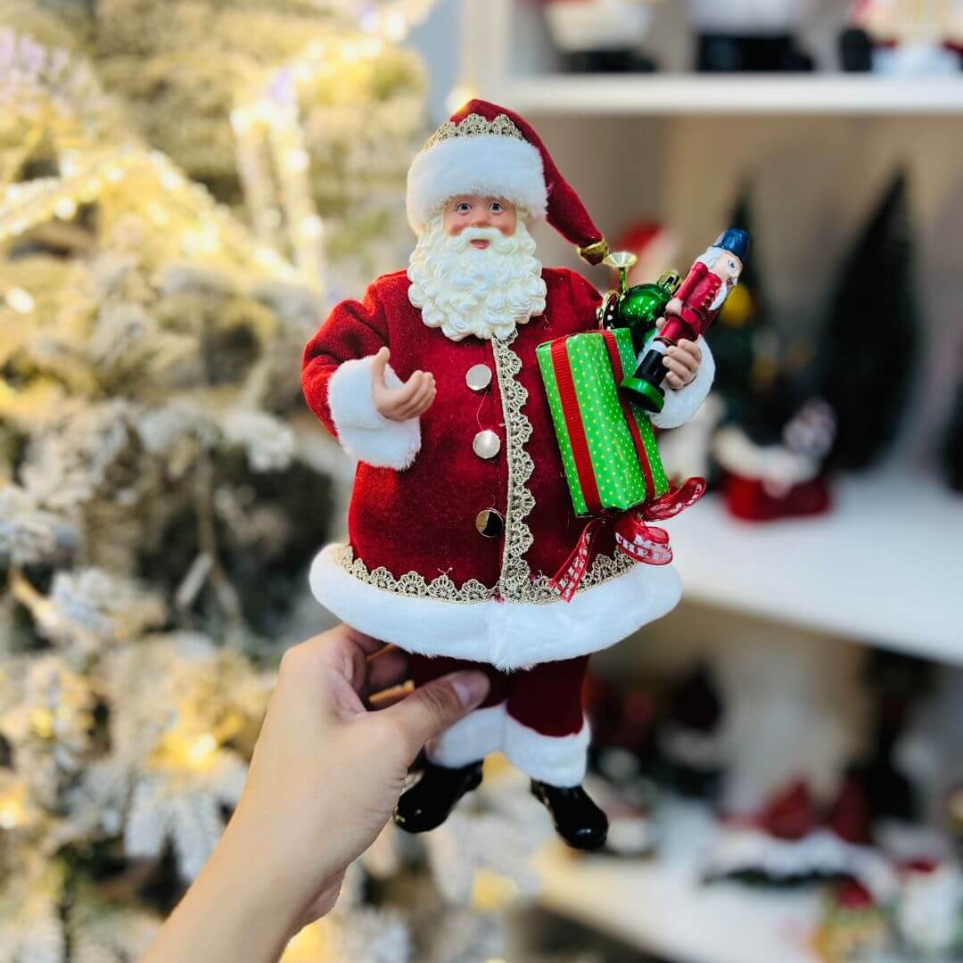 Papai Noel Presenteiro - 28cm