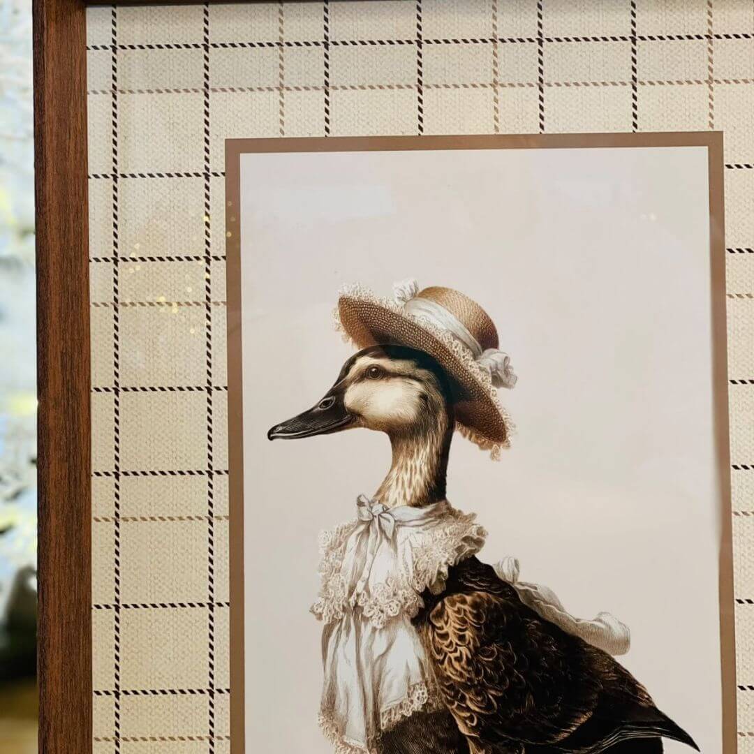 QUADRO CLASSICO PATA CHAPEU - 40x60cm