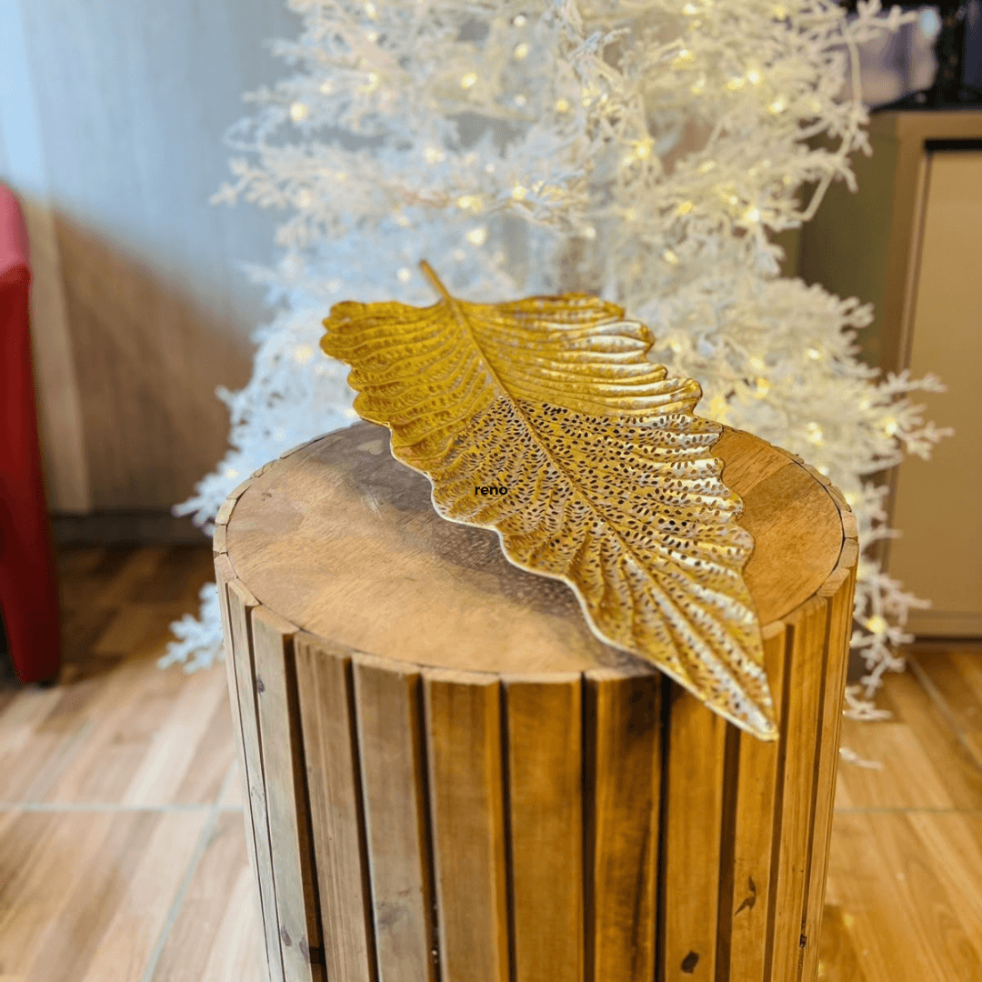 Decoração de Mesa Folhas | Kit com 3 Peças