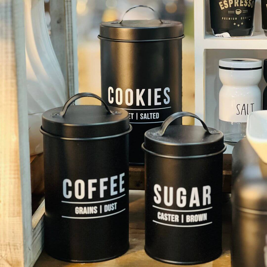 Pote Sugar Manhattan Preto - 800ml