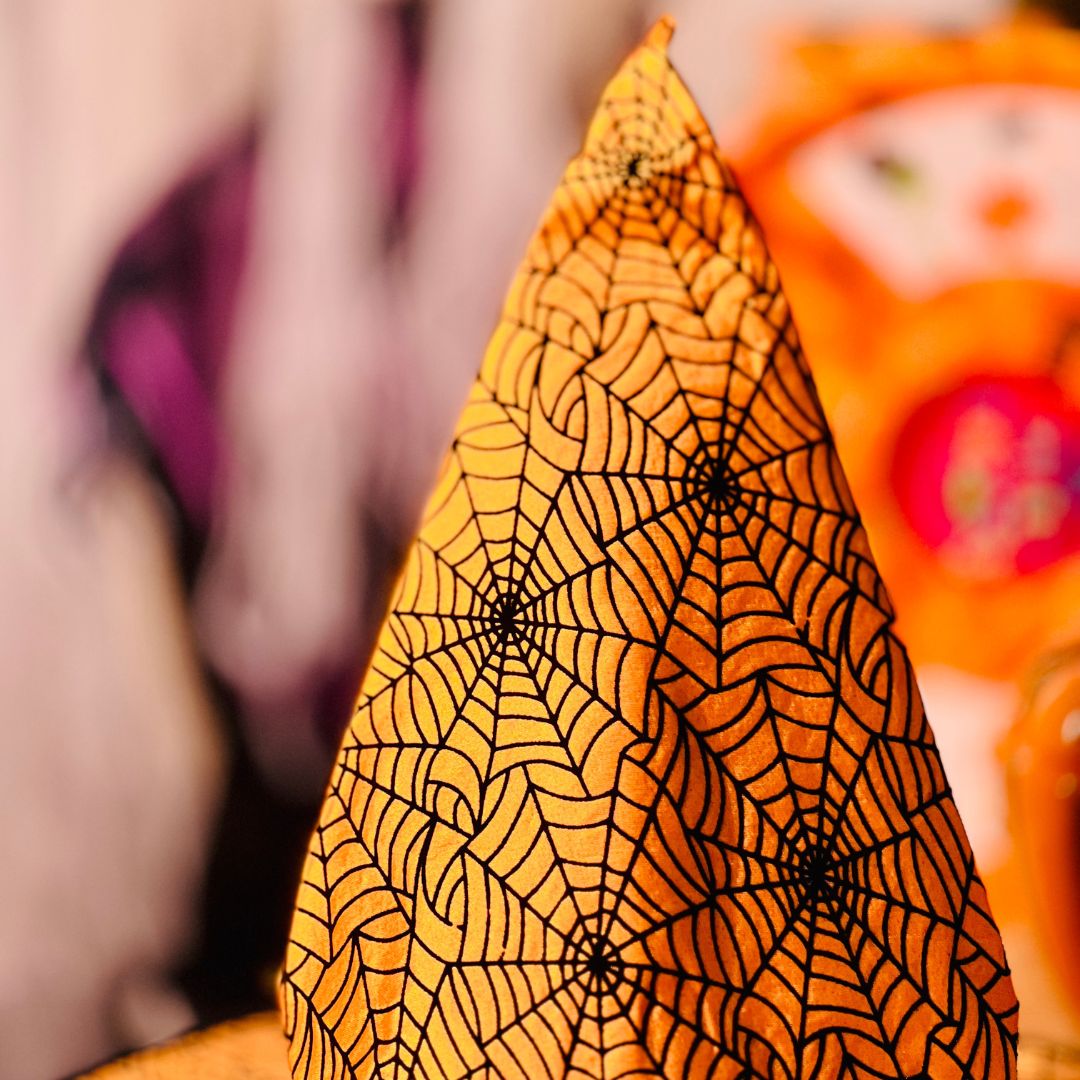 Chapéu da Bruxa Laranja - Halloween