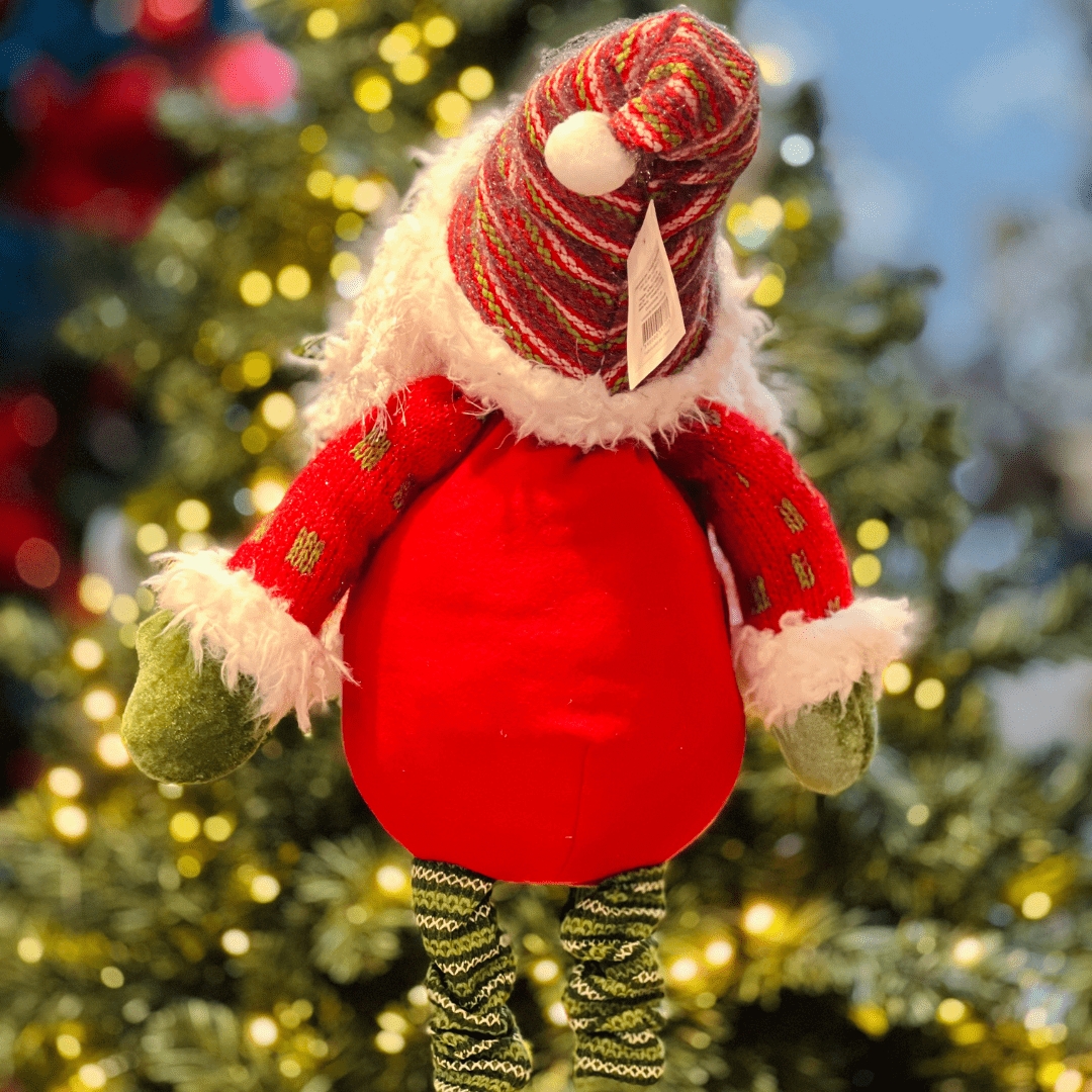 Papai Noel Vermelho e Verde Tamanho Ajustavel 96cm