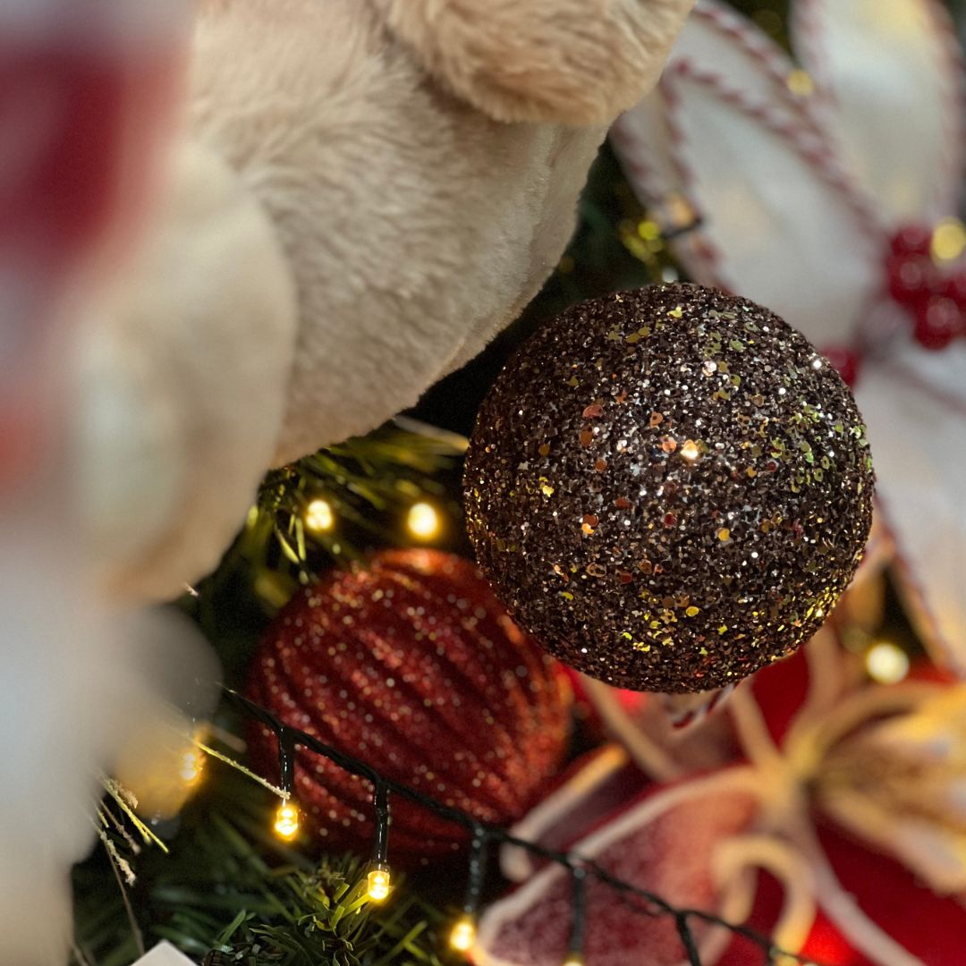 Kit 3 Bolas Natalinas - 10cm