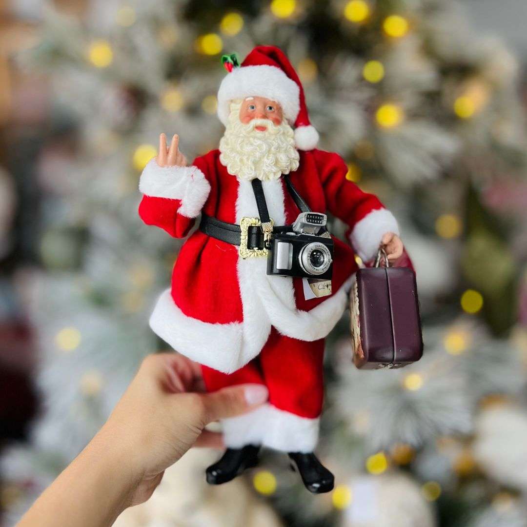 Papai Noel Turista - 28cm