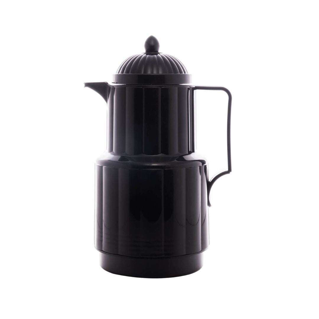 Garrafa Termica de Plastico Dubai Preta - 1L