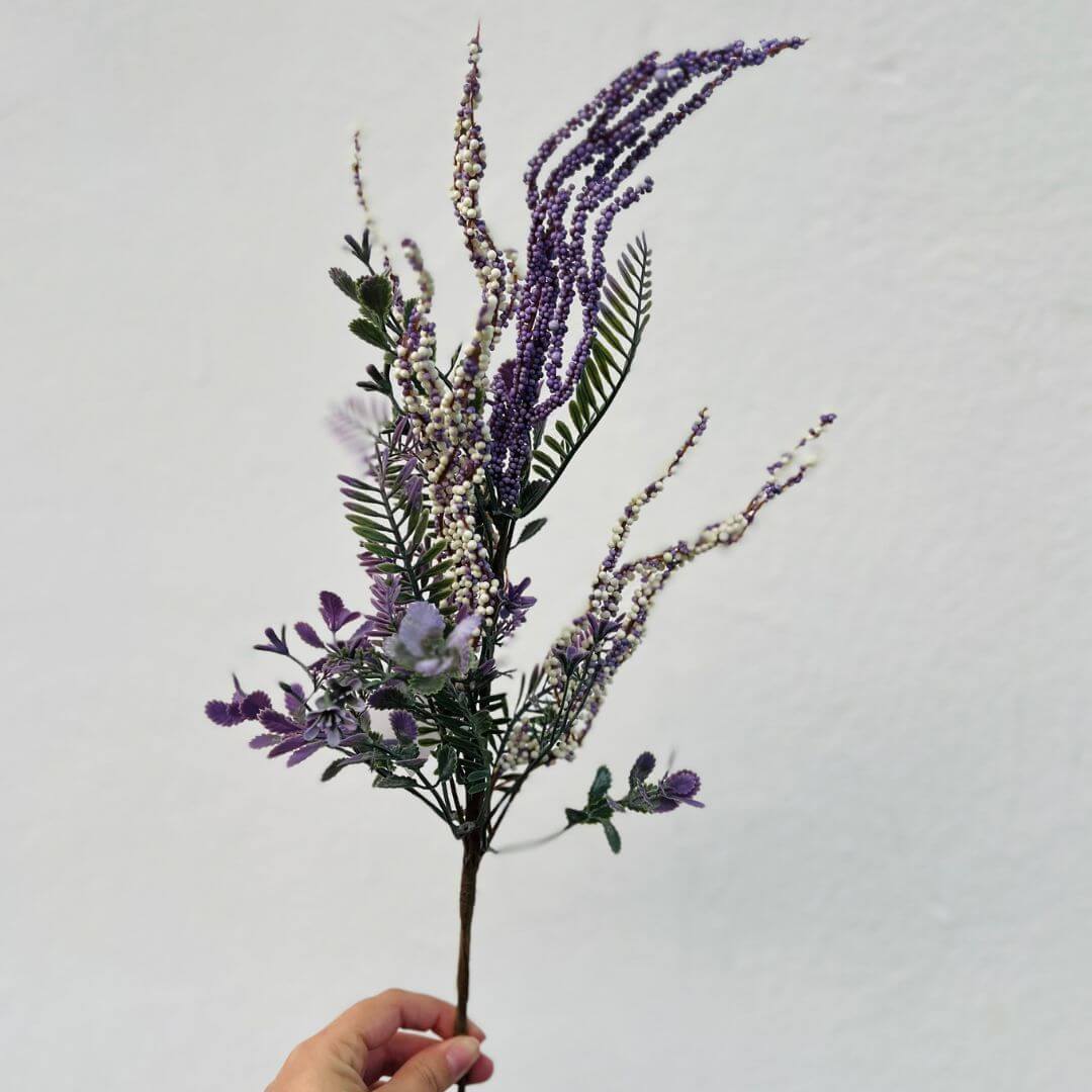Galho Natural Lilás – 53cm