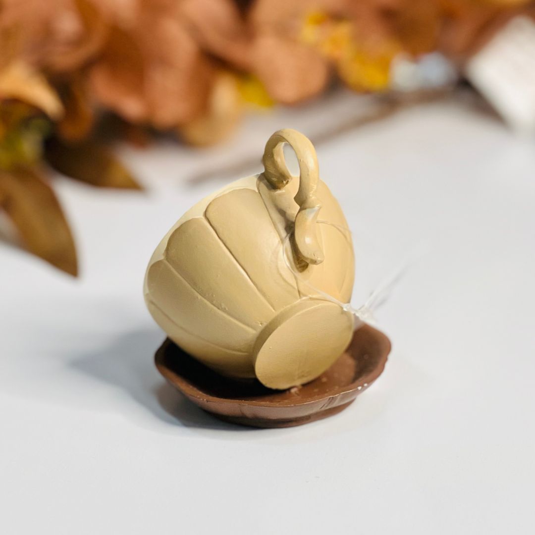 Coelho Dentro da Xícara - 8cm Resina (04)