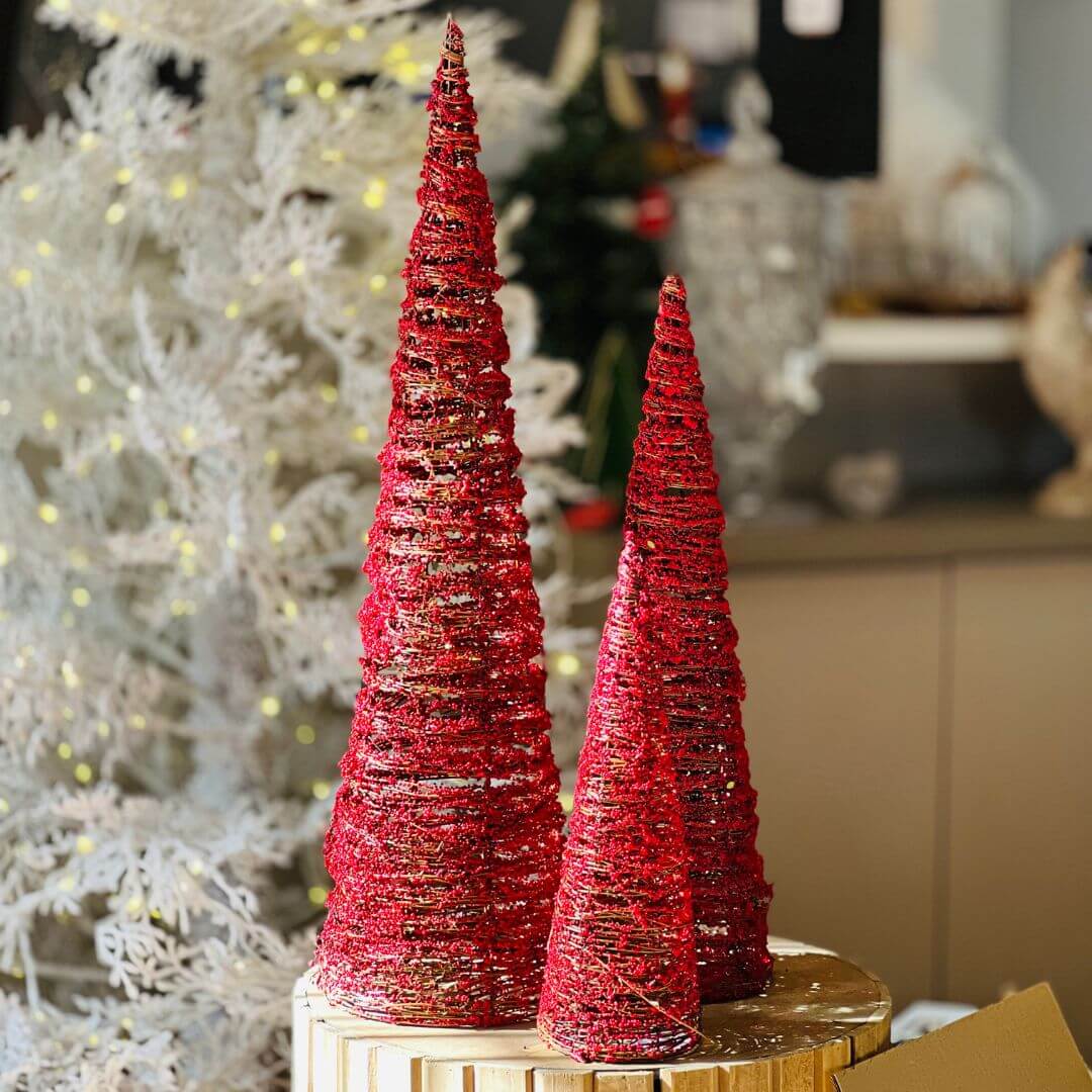 ÁRVORE BERRY CONE ARAMADA CIPÓ - 80CM