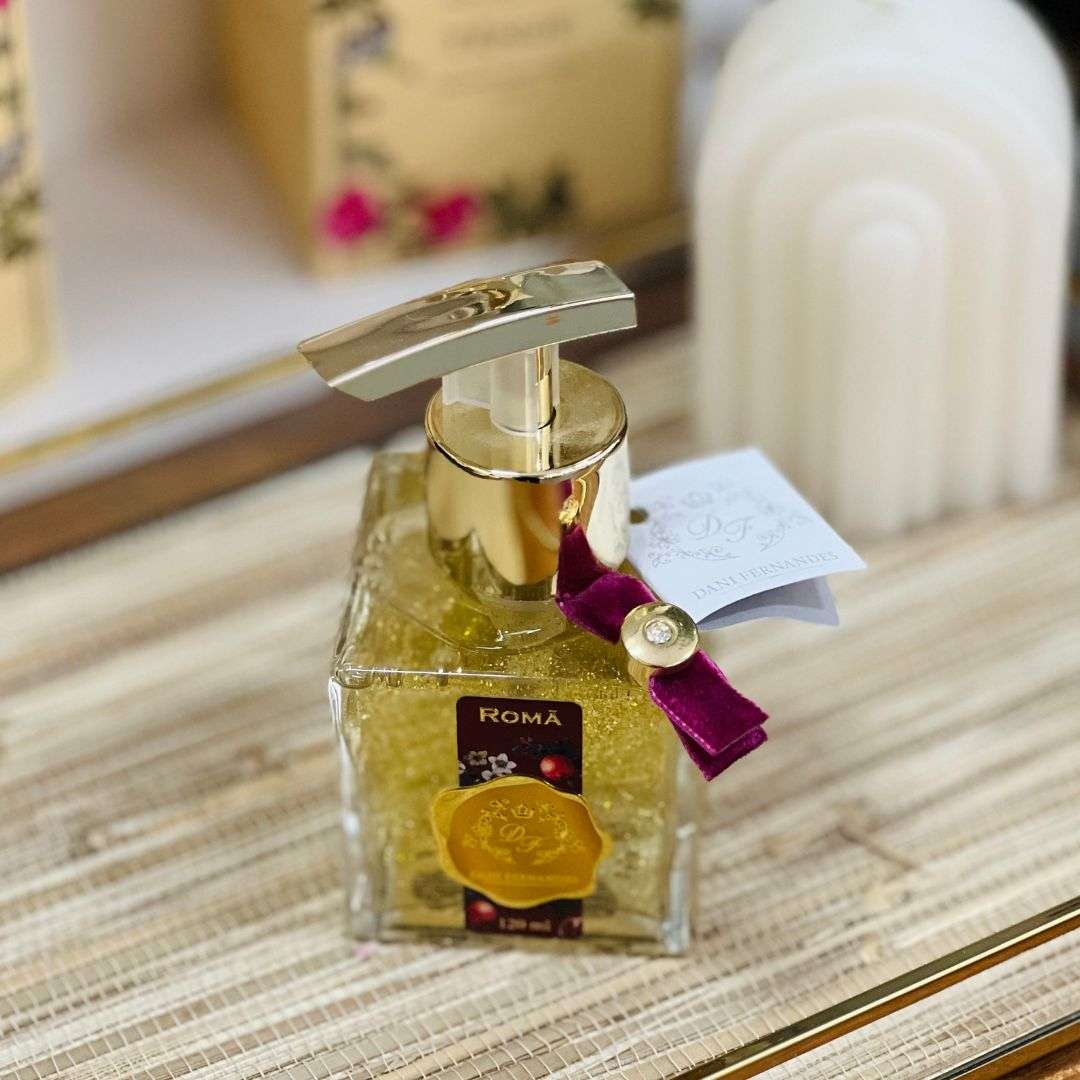 Sabonete Líquido Com Glitter Romã - 120ml