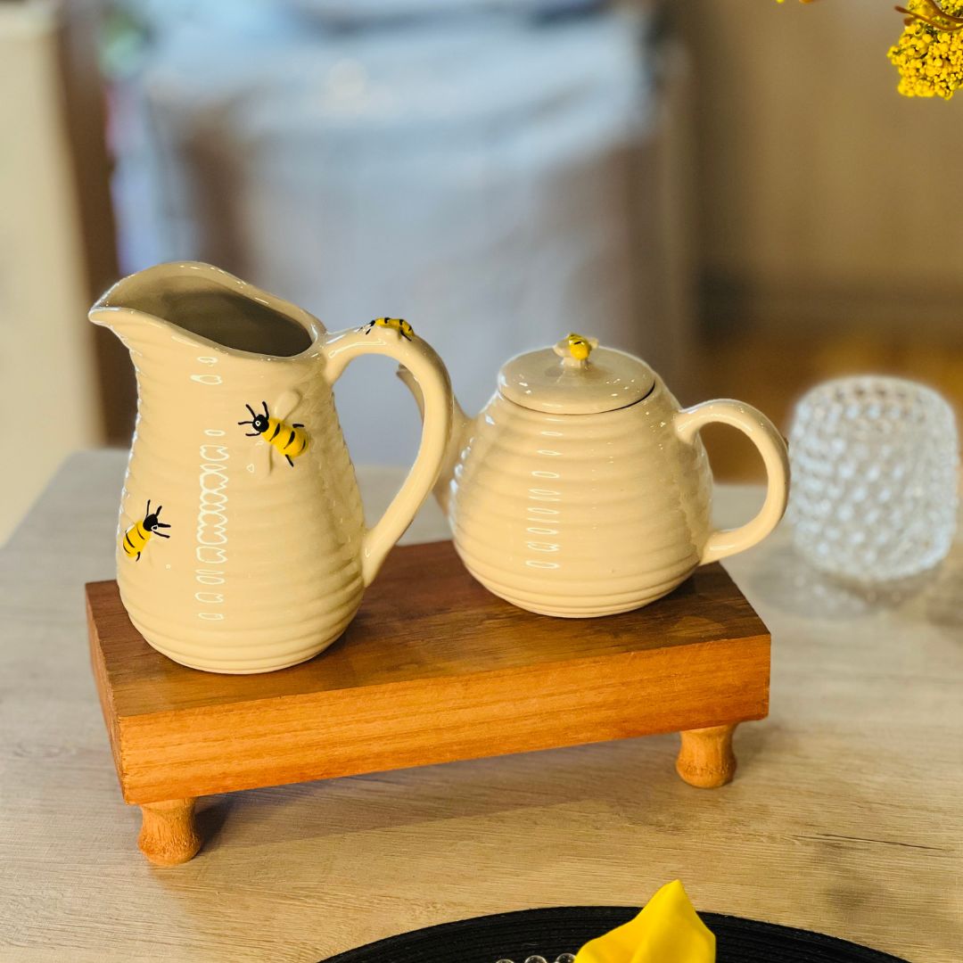 Bule de Porcelana Bee - 600ml