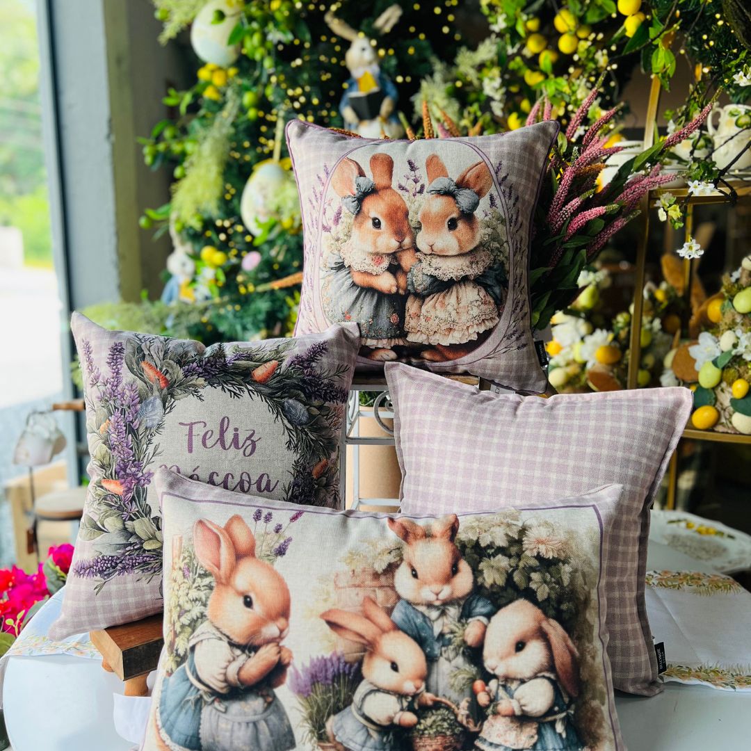 Capa Páscoa Com Cordone - 43x43cm (399175)