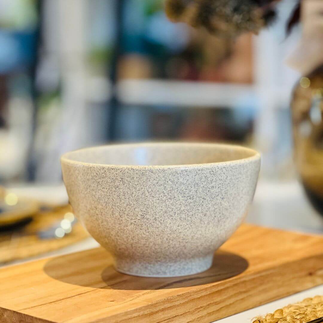 Bowl de Ceramica Kobe Creme 14cmx8