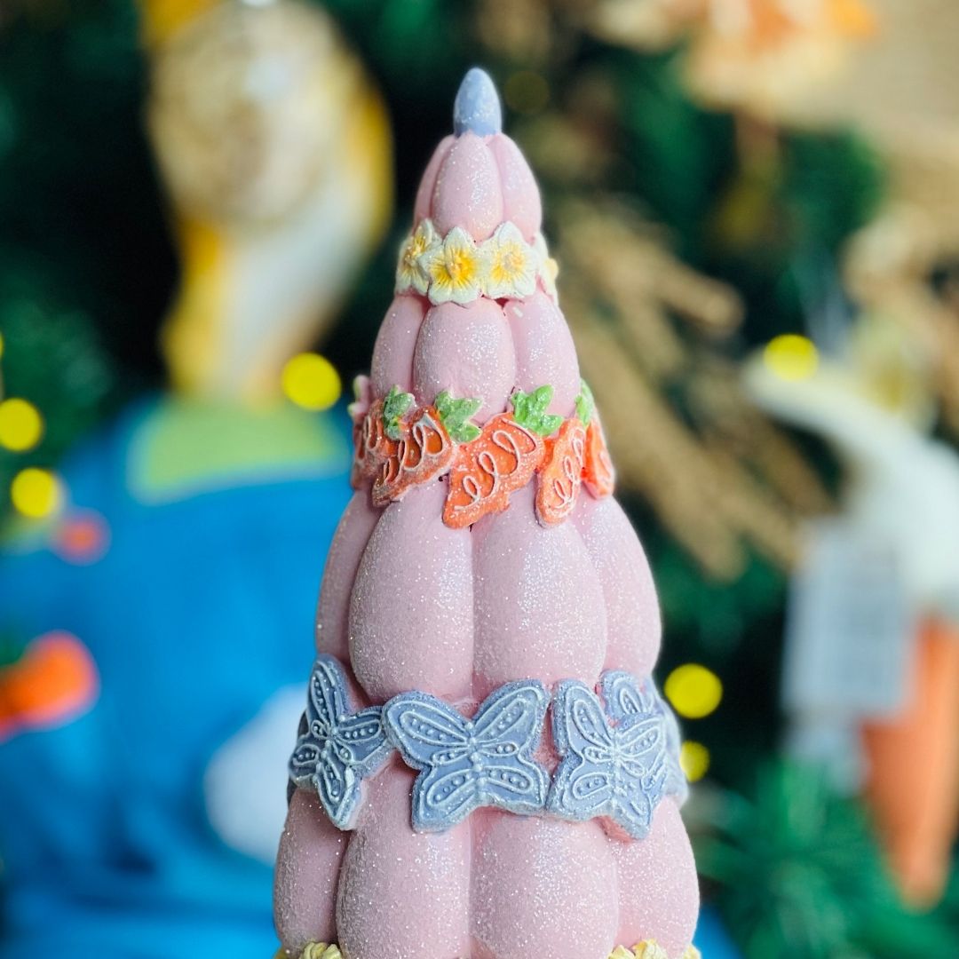 Árvore Decorativa Com Doces - 30cm Resina