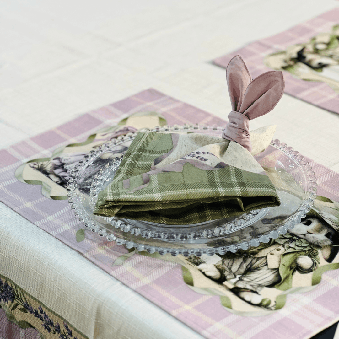 Jogo Americano de Páscoa Lavandas 48x30,5cm / 2un