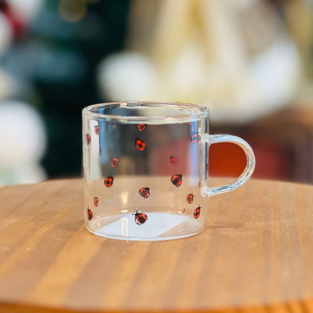 Caneca de Vidro Ladybug - 125ml