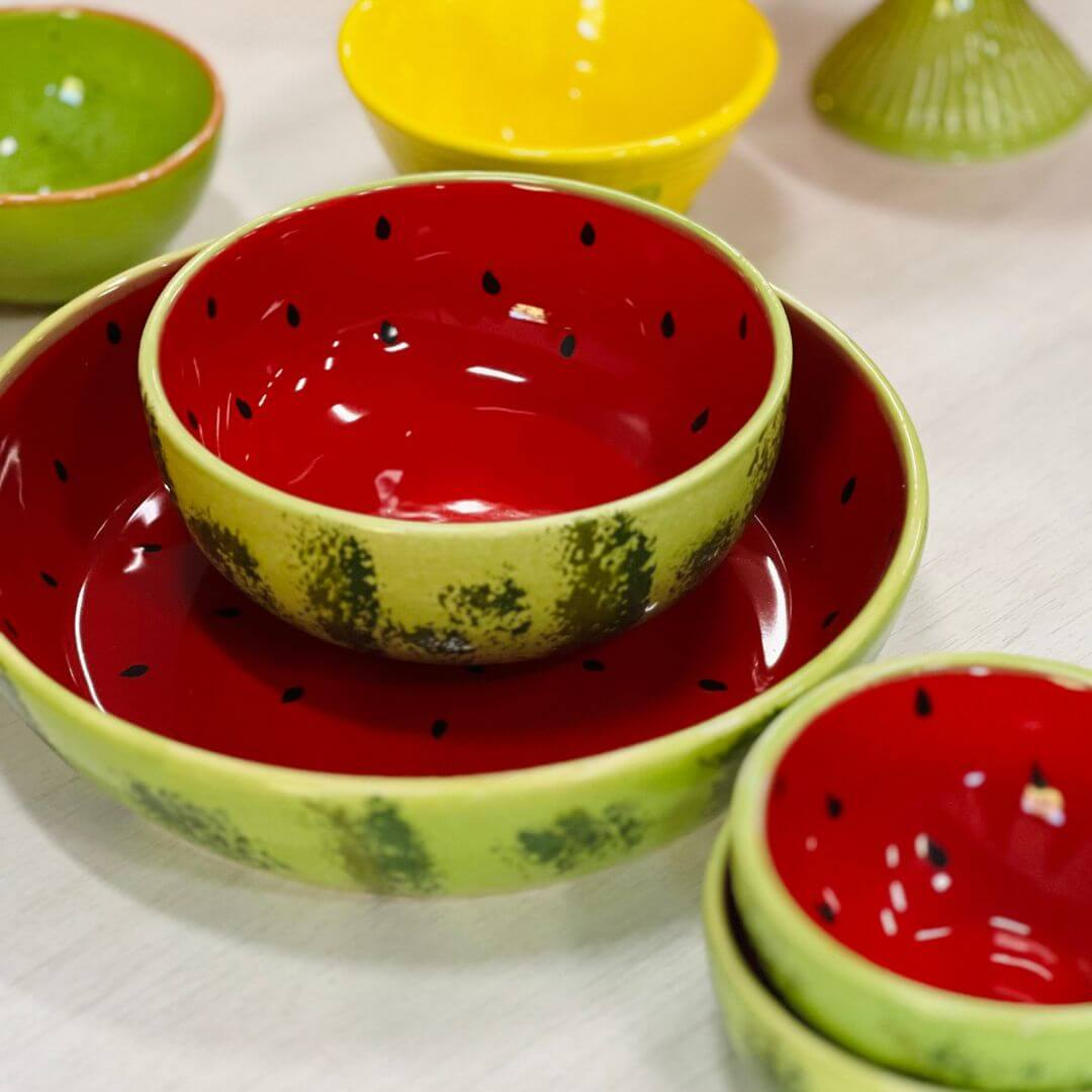 Bowl Melancia Tutti-frutti - 7x18 - 950ml