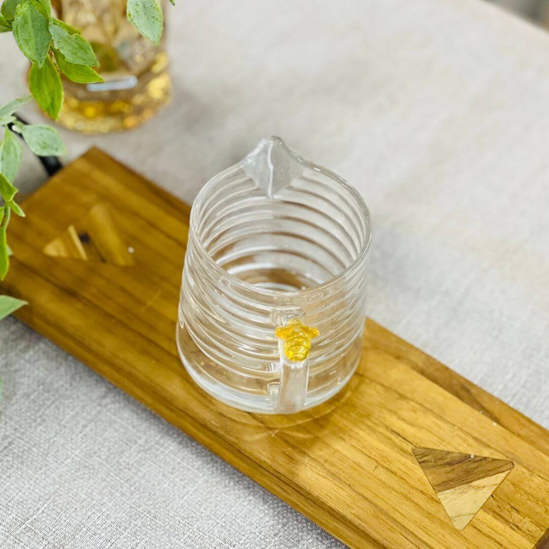 Leiteira de Cristal Little Bee - 300ml