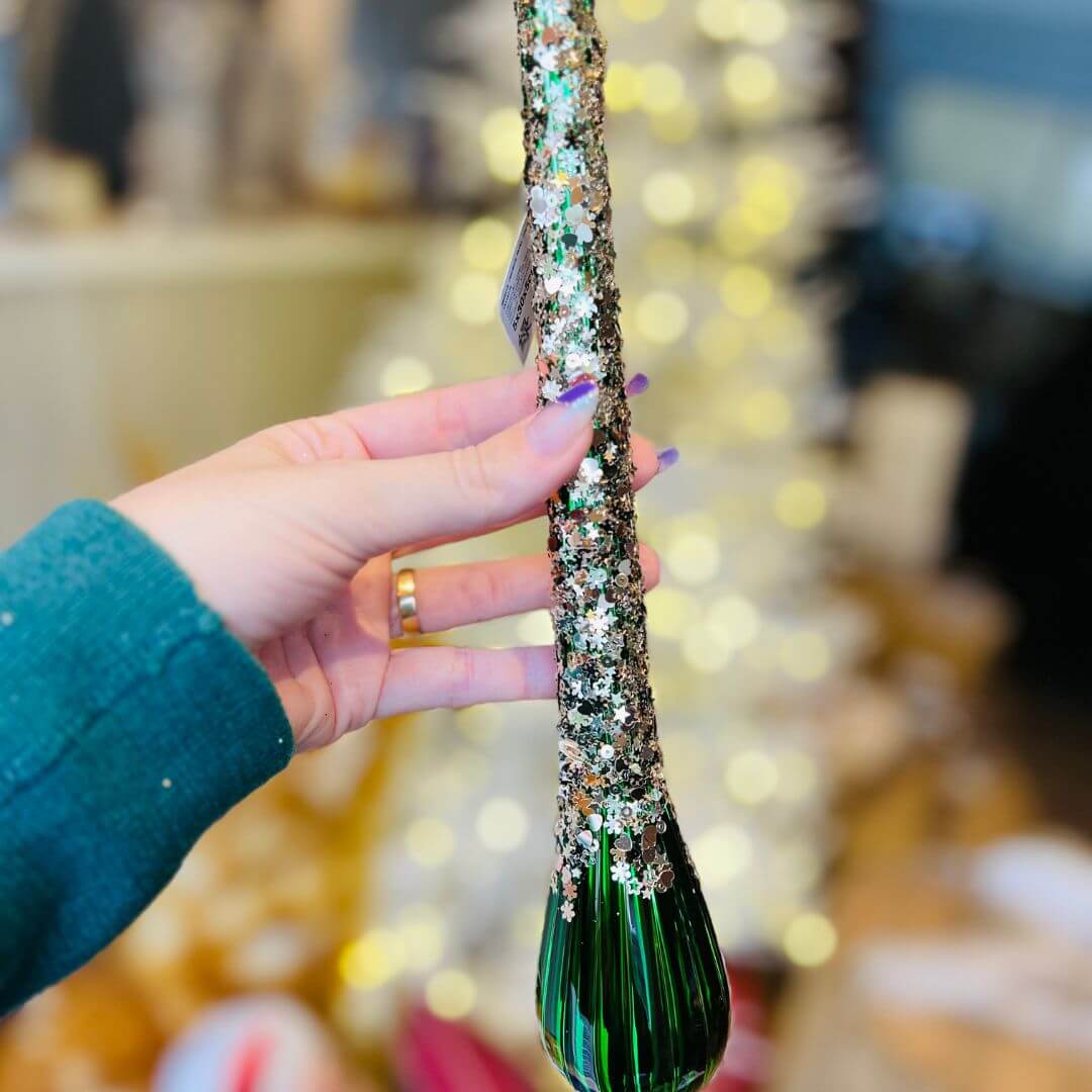 Enfeite Pendente Natal Verde – 30cm