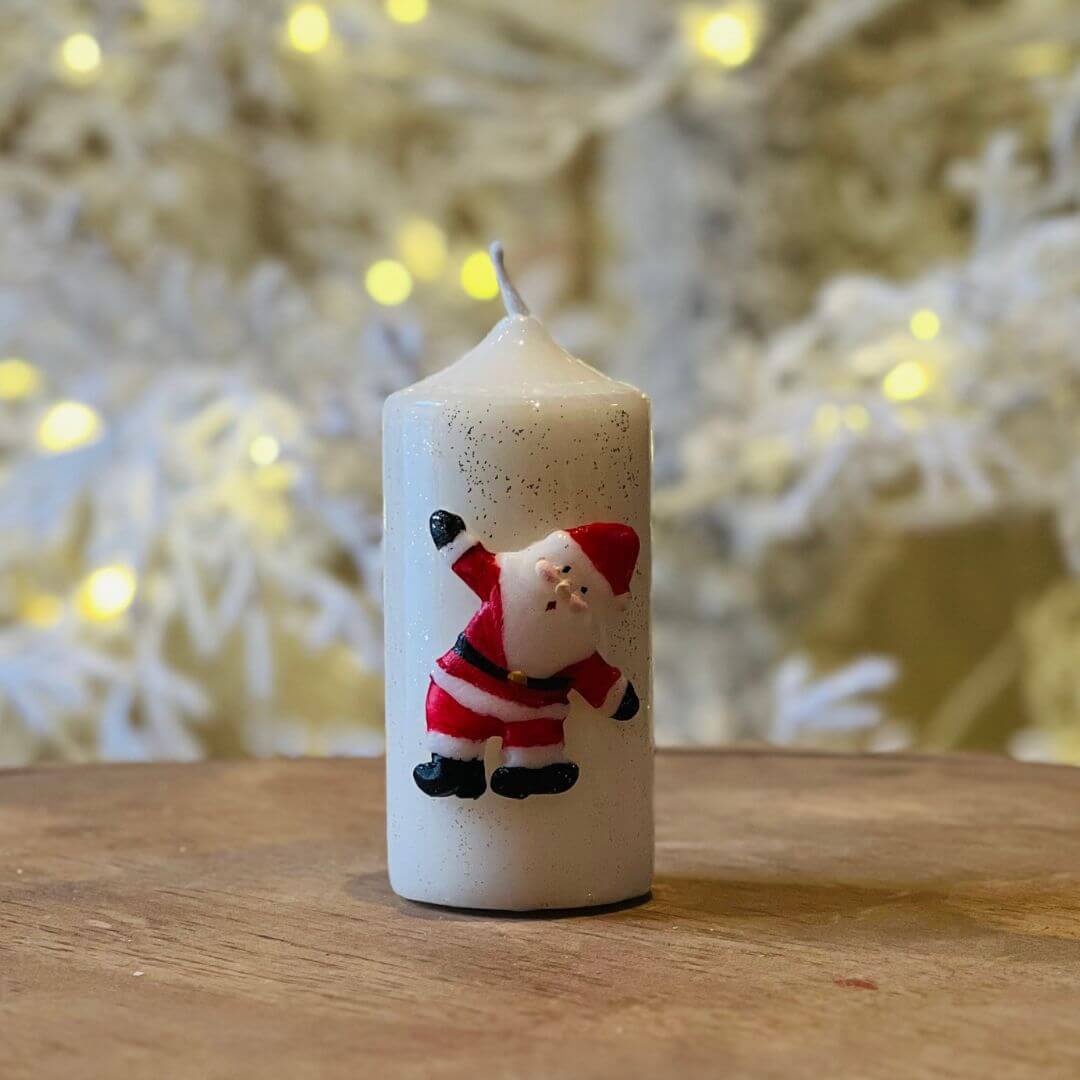 Vela Papai Noel – 9cm