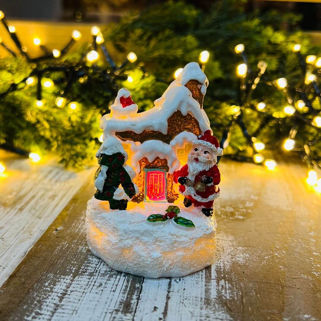 Mini Casinha com LED – 8cm