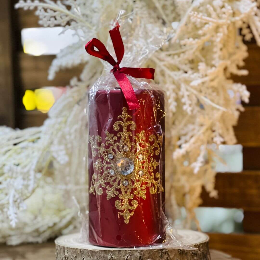 Vela Decorativa de Natal - 14cm