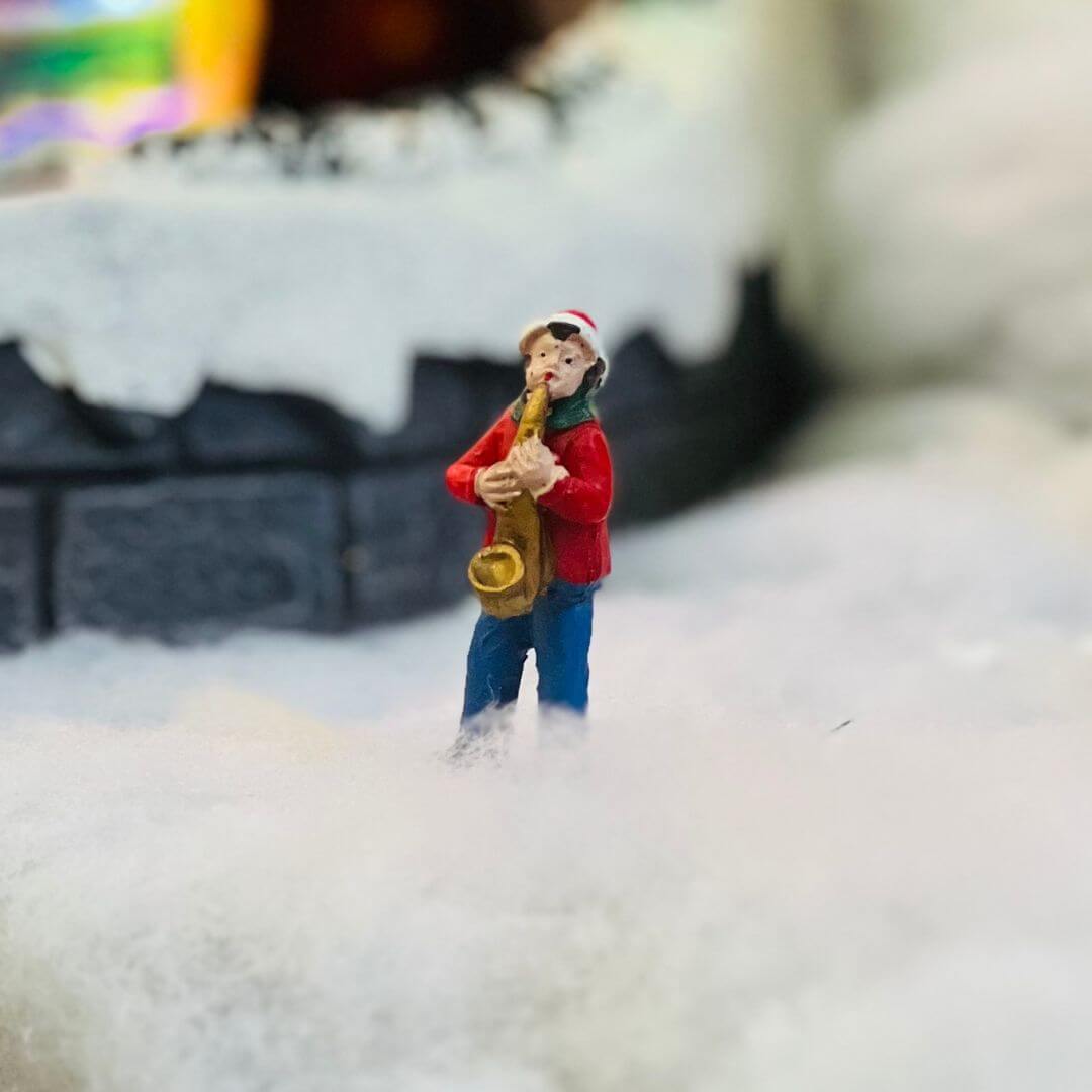 Conjunto 5 Figuras Banda de Natal 6cm