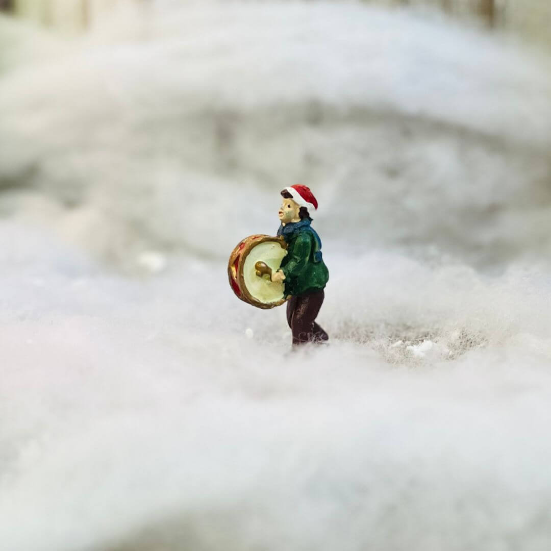 Conjunto 5 Figuras Banda de Natal 6cm