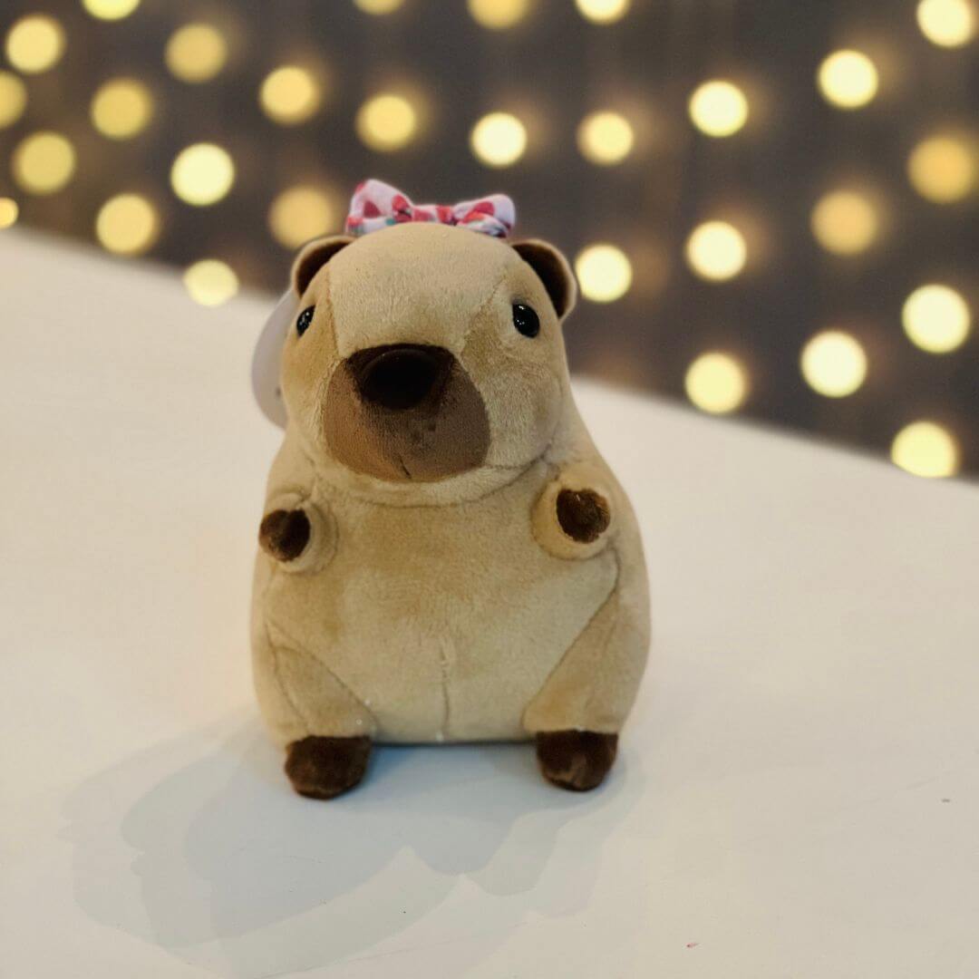 Mini Box Capivara de Pelúcia – 13cm