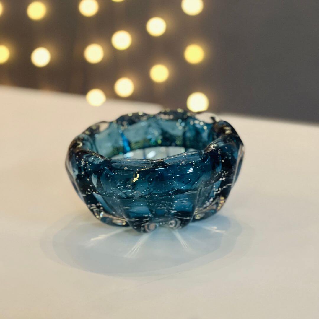 Centro de Mesa Decorativo de Vidro Italy – 12,5 x 6,5cm