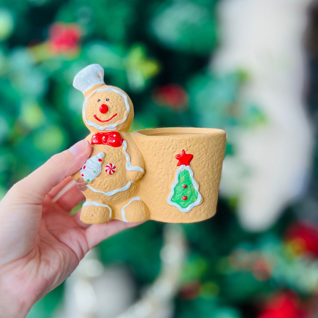 Vaso Gingerbread Cozinheiro - 10cm
