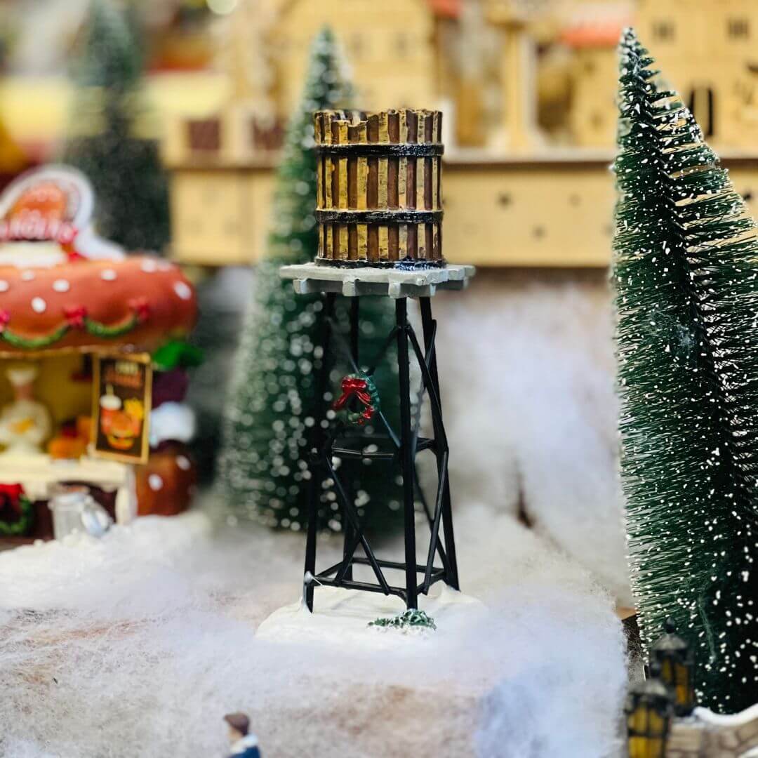Figura Natal Caixa da Água - 17,3x7,3x6,5cm