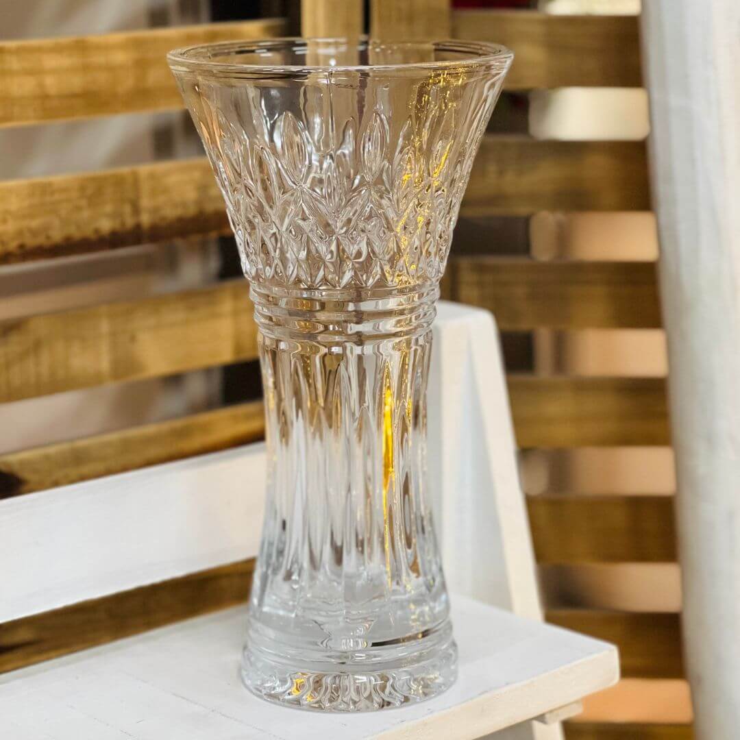 Vaso Cristal de Chumbo Lys – 16cm