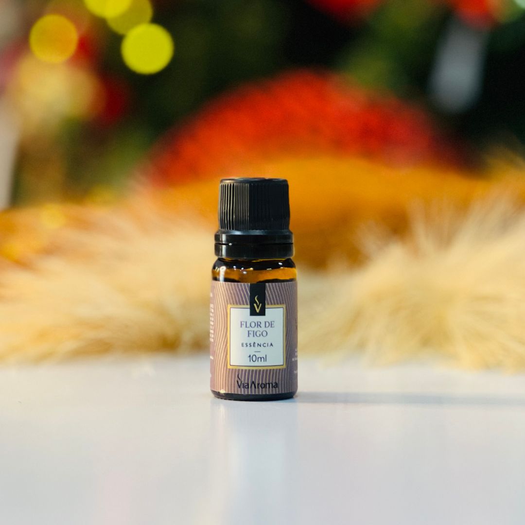 Essência Via Aroma Clássica Flor de Figo - 10ml