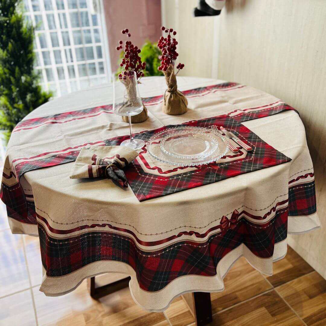 Caminho de Mesa Natalino Exuberância – 42 x 141cm