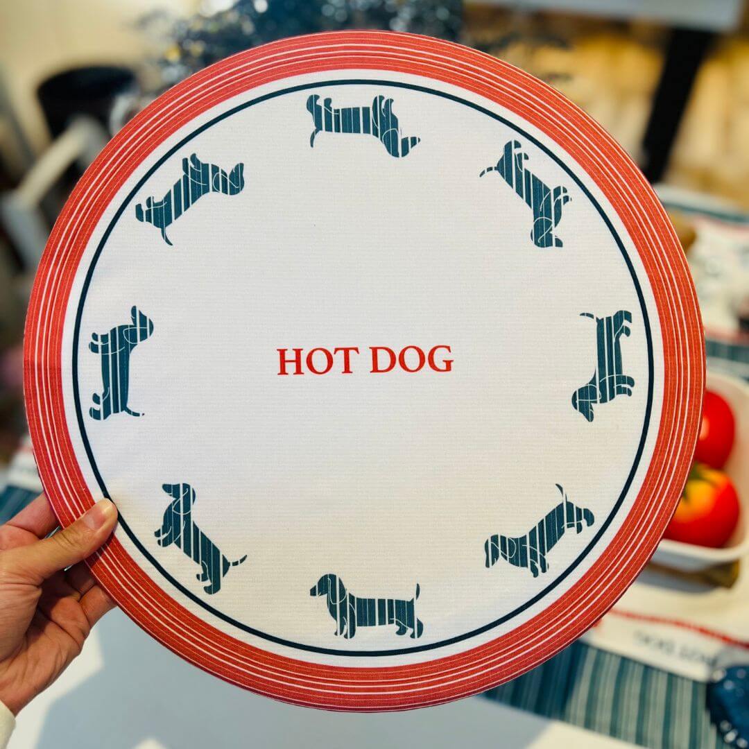 Capa para Sousplat Hot Dog - 35cmx35