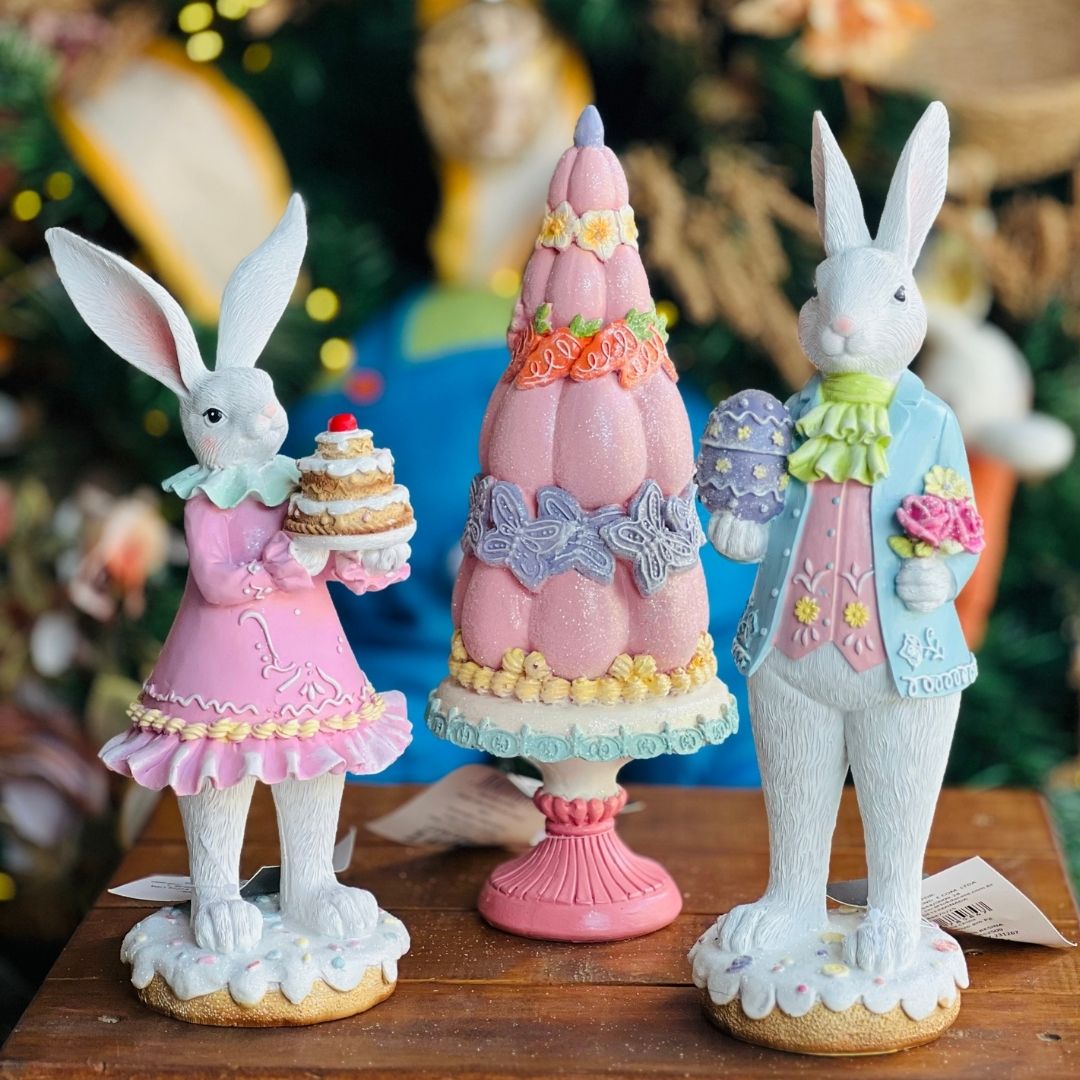 Árvore Decorativa Com Doces - 30cm Resina