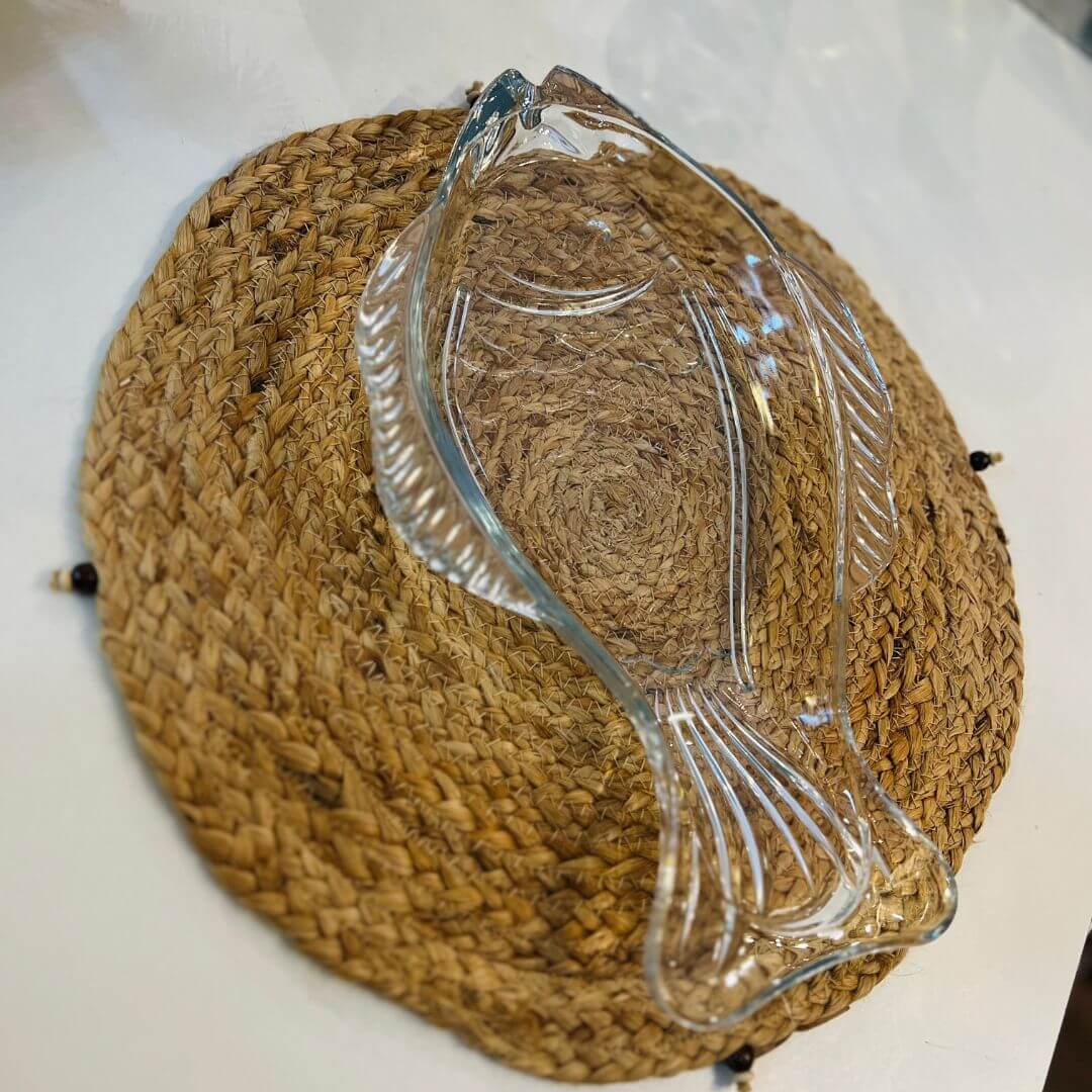 Travessa de Vidro Fish – 37 x 22cm