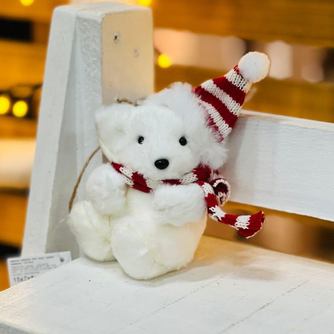 ENFEITE PENDENTE URSO – 15CM