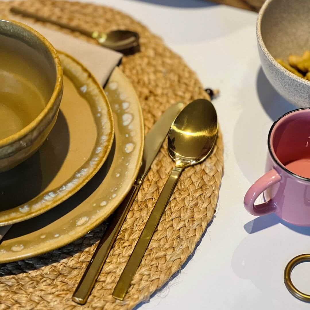 Prato de Sobremesa Orion Sand - 20cm