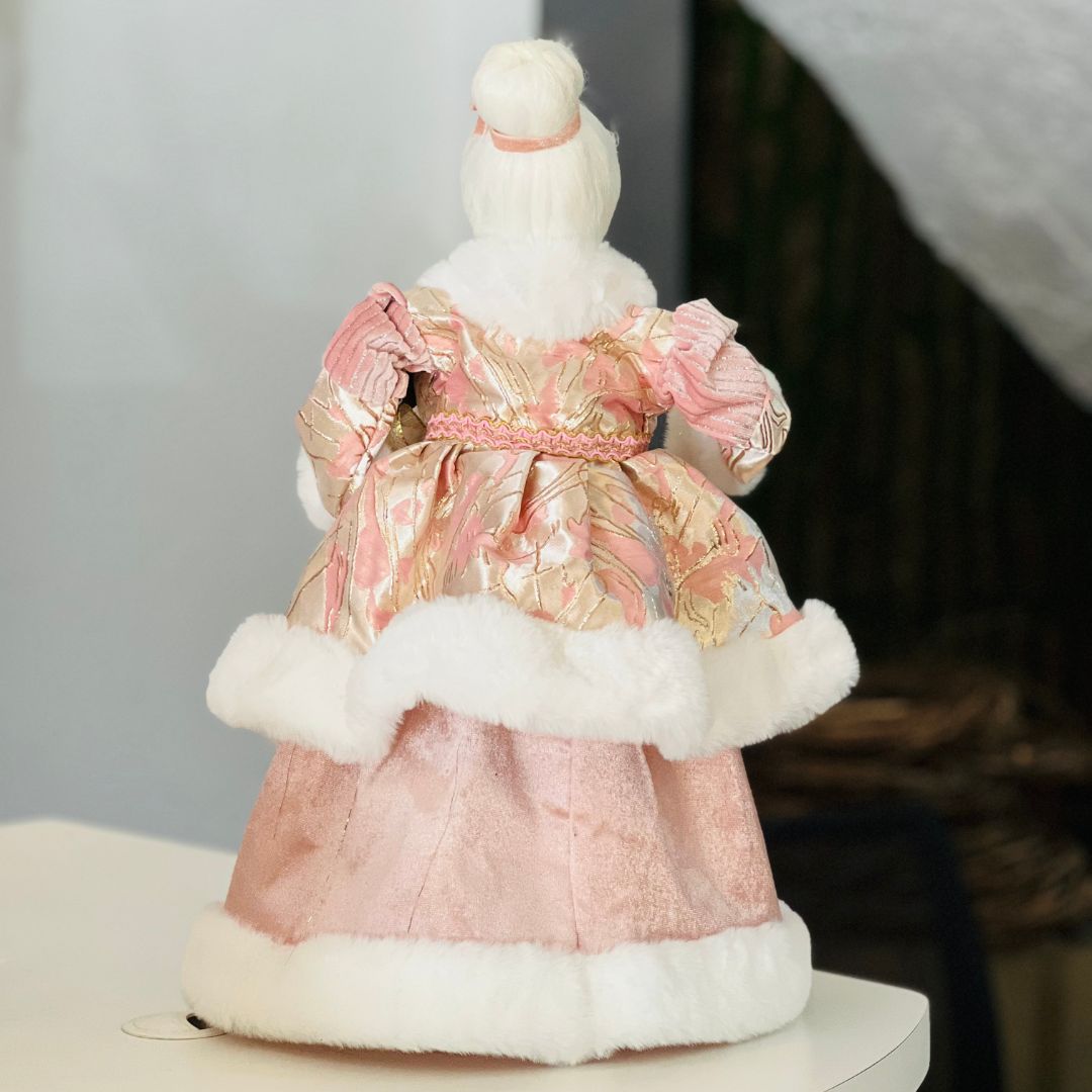 Mamae Noel Com Floco de Neve - 50cm