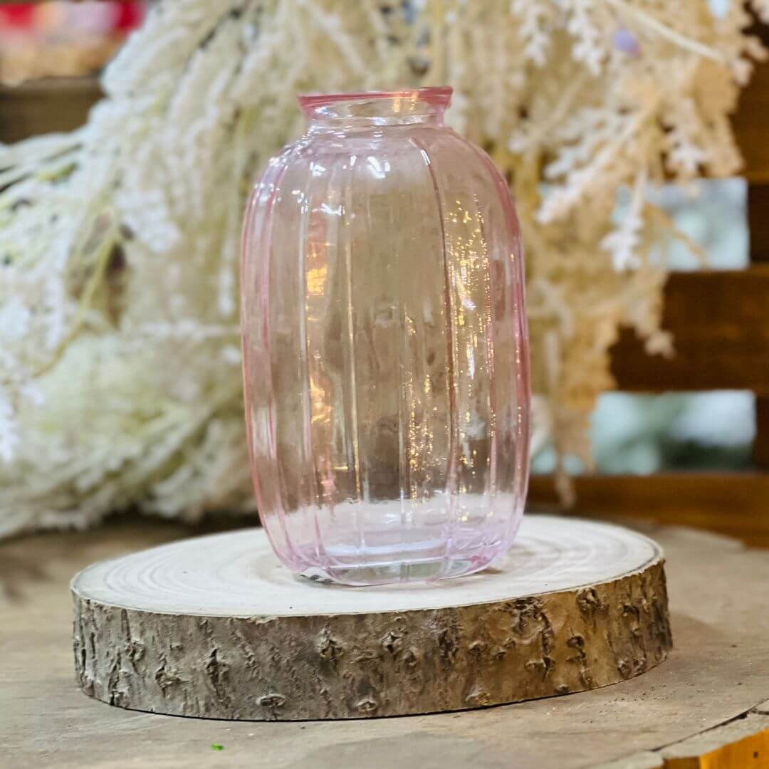 Vaso Decorativo Rosa – 12cm